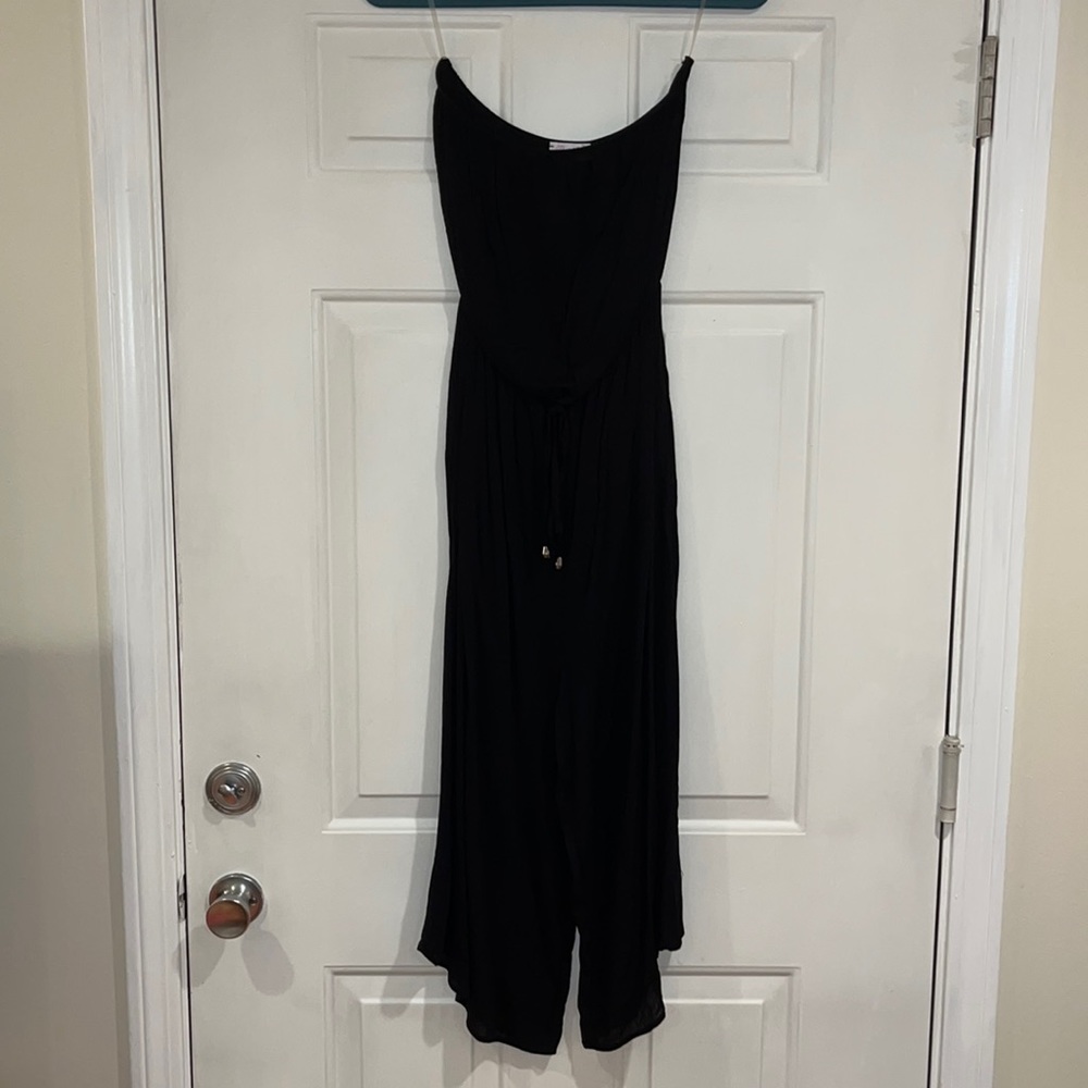 Pink Lily NWOT Strapless Jumpsuit